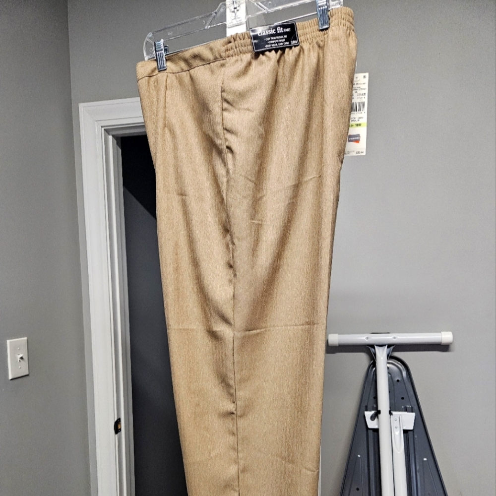 Womens dress pants elastic waist